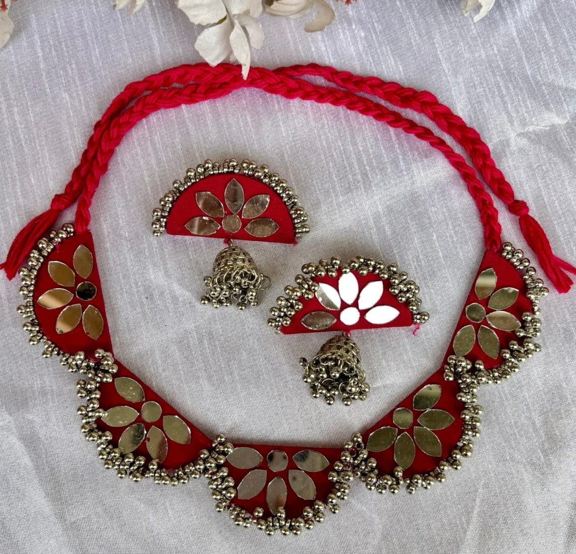 C. Mirror Necklace Set