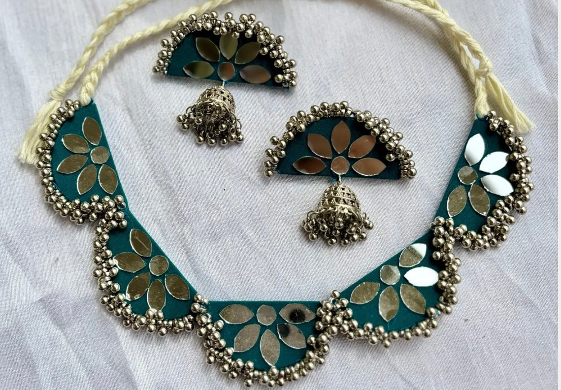 C. Mirror Necklace Set