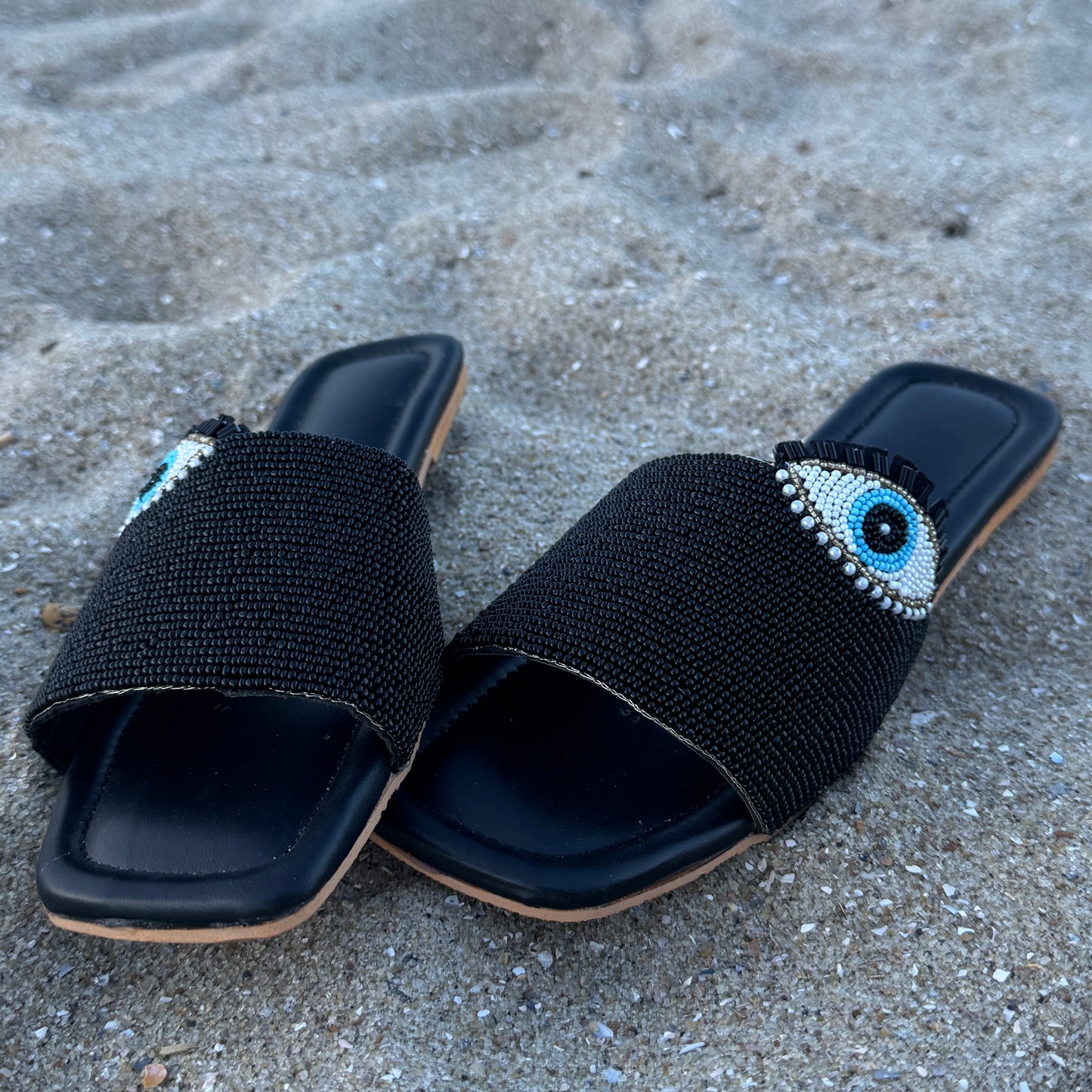 Evil Eye Sandals