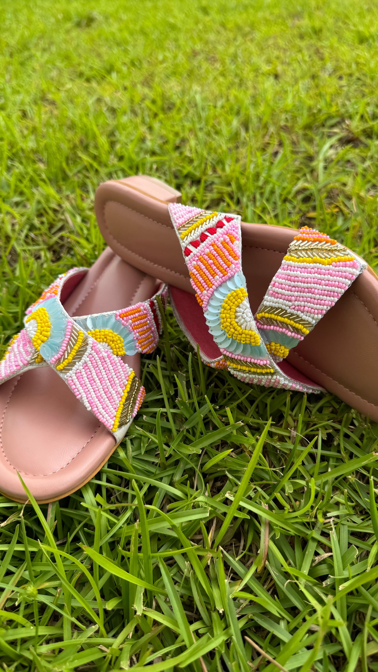 Crisscross Candy Sandals
