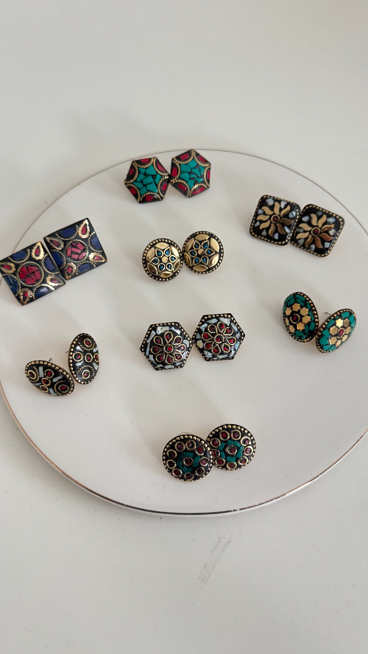 Mosaic Studs