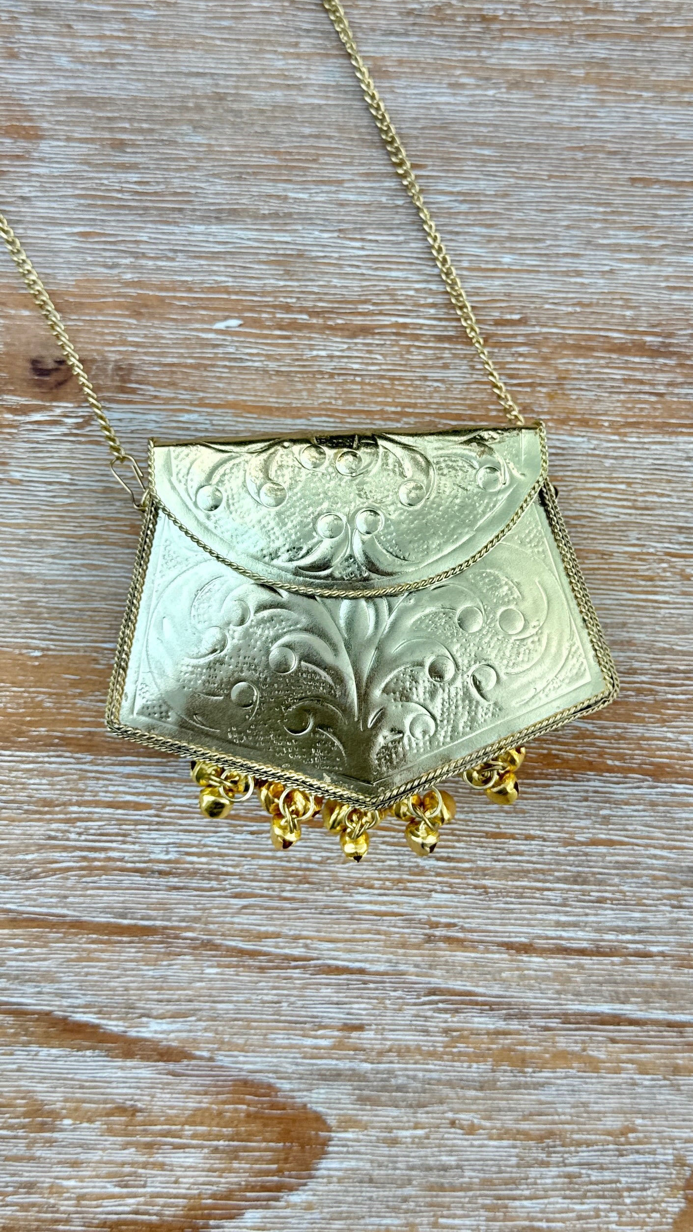 Golden Ghungroo Mini Bag