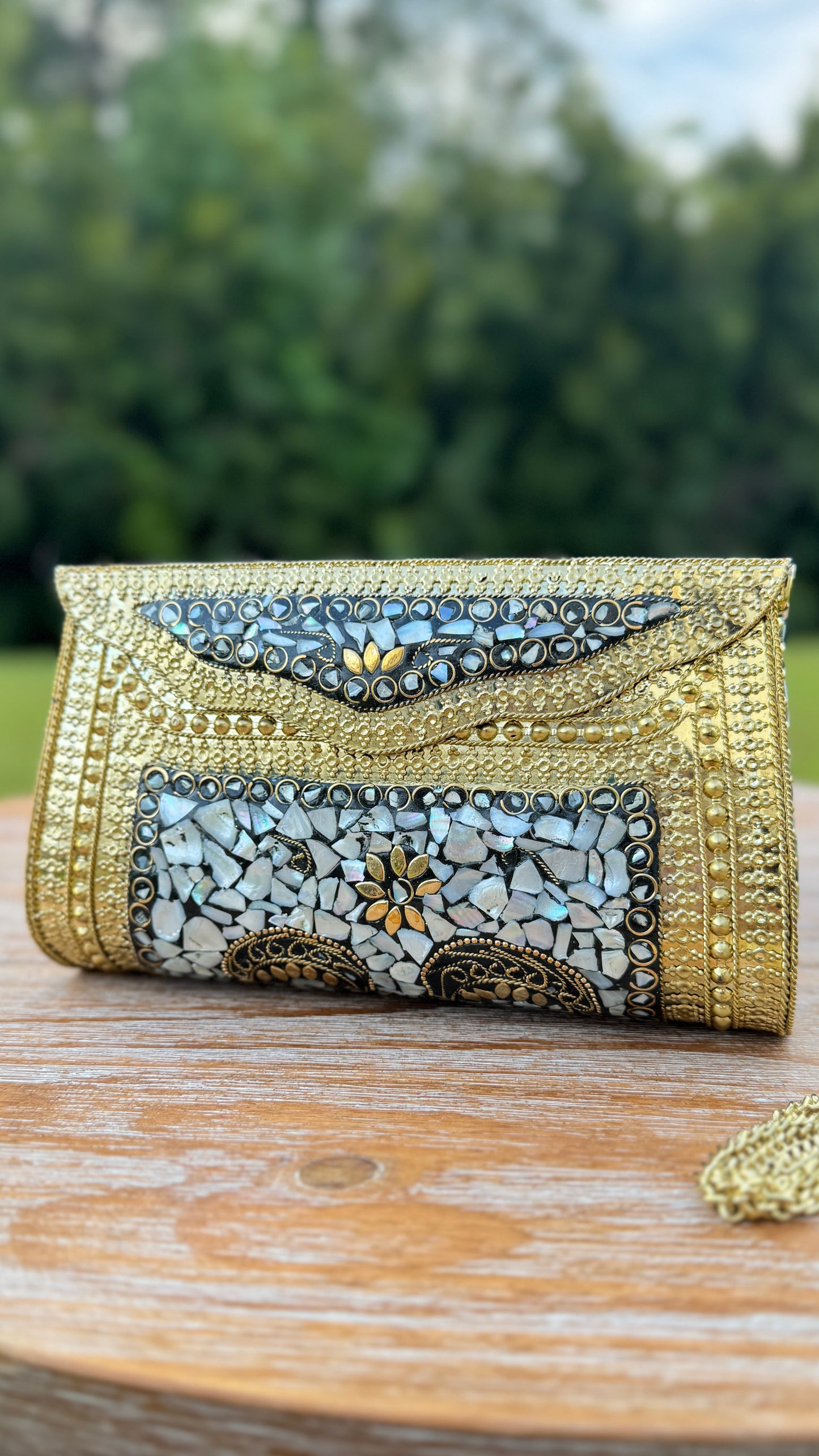 Maharani Mosaic Clutch