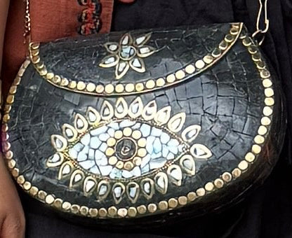 Evil Eye Metal Bag