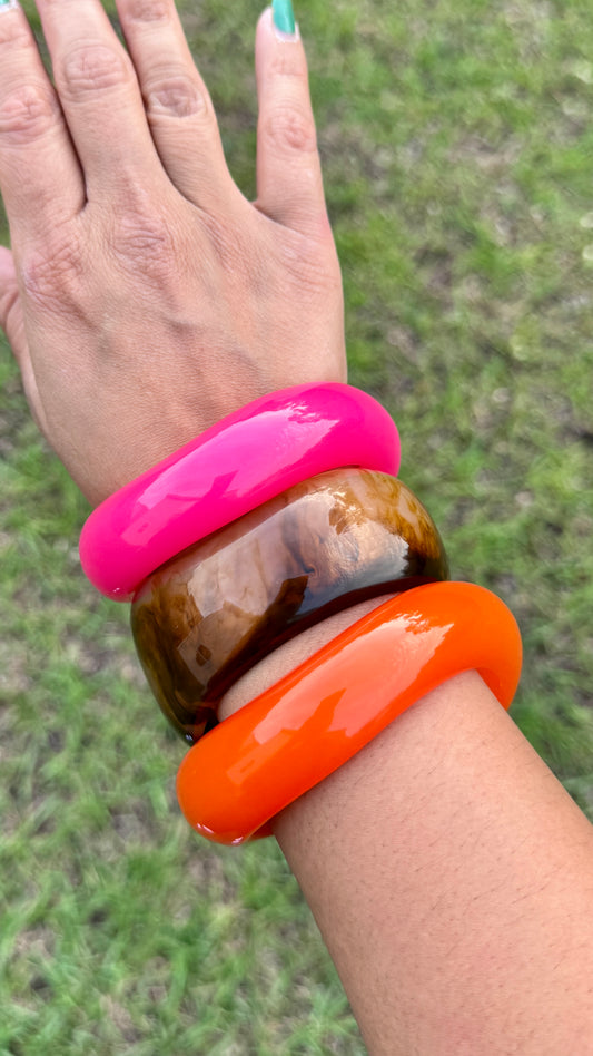 1. Hibiscus Bangle Stack