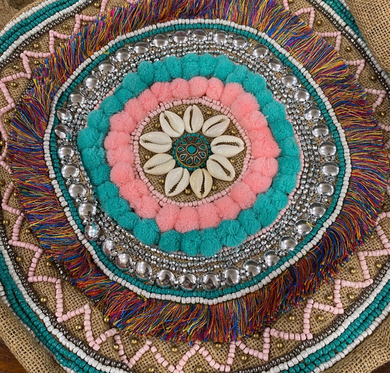 Mandala Tote: Pink