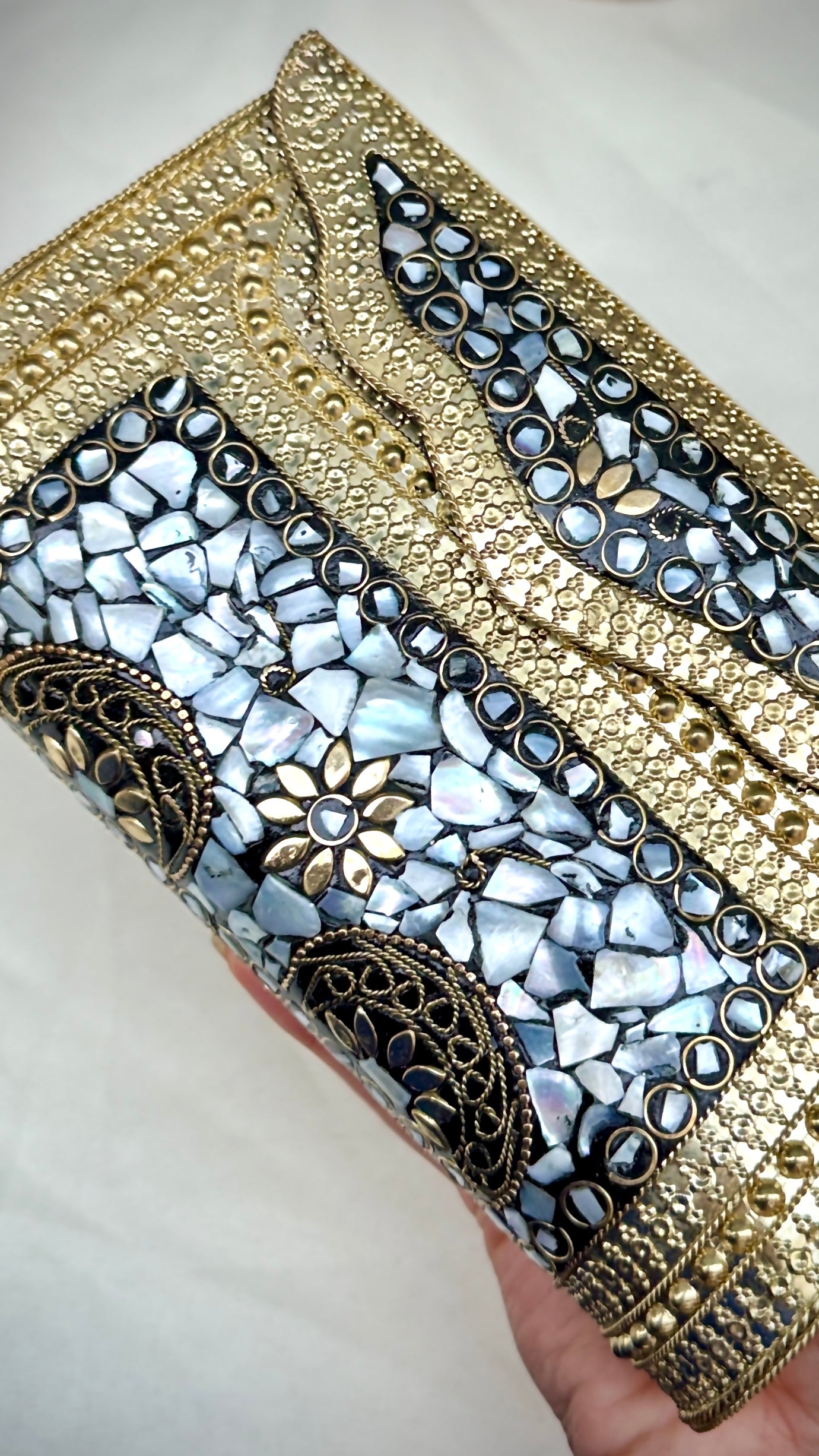 Maharani Mosaic Clutch