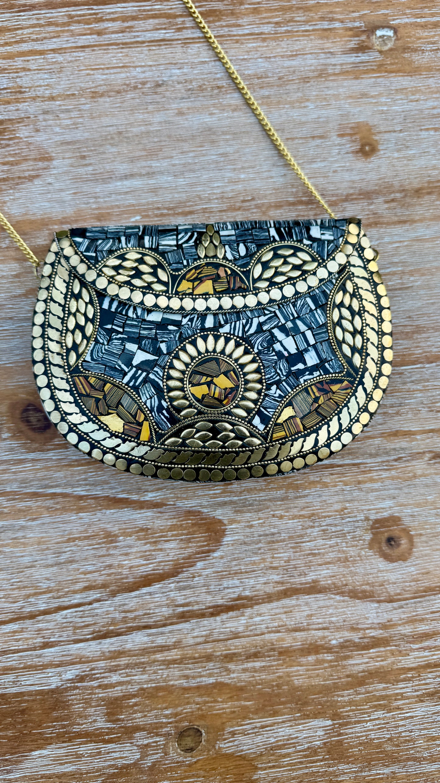 Onyx Mosaic Bag