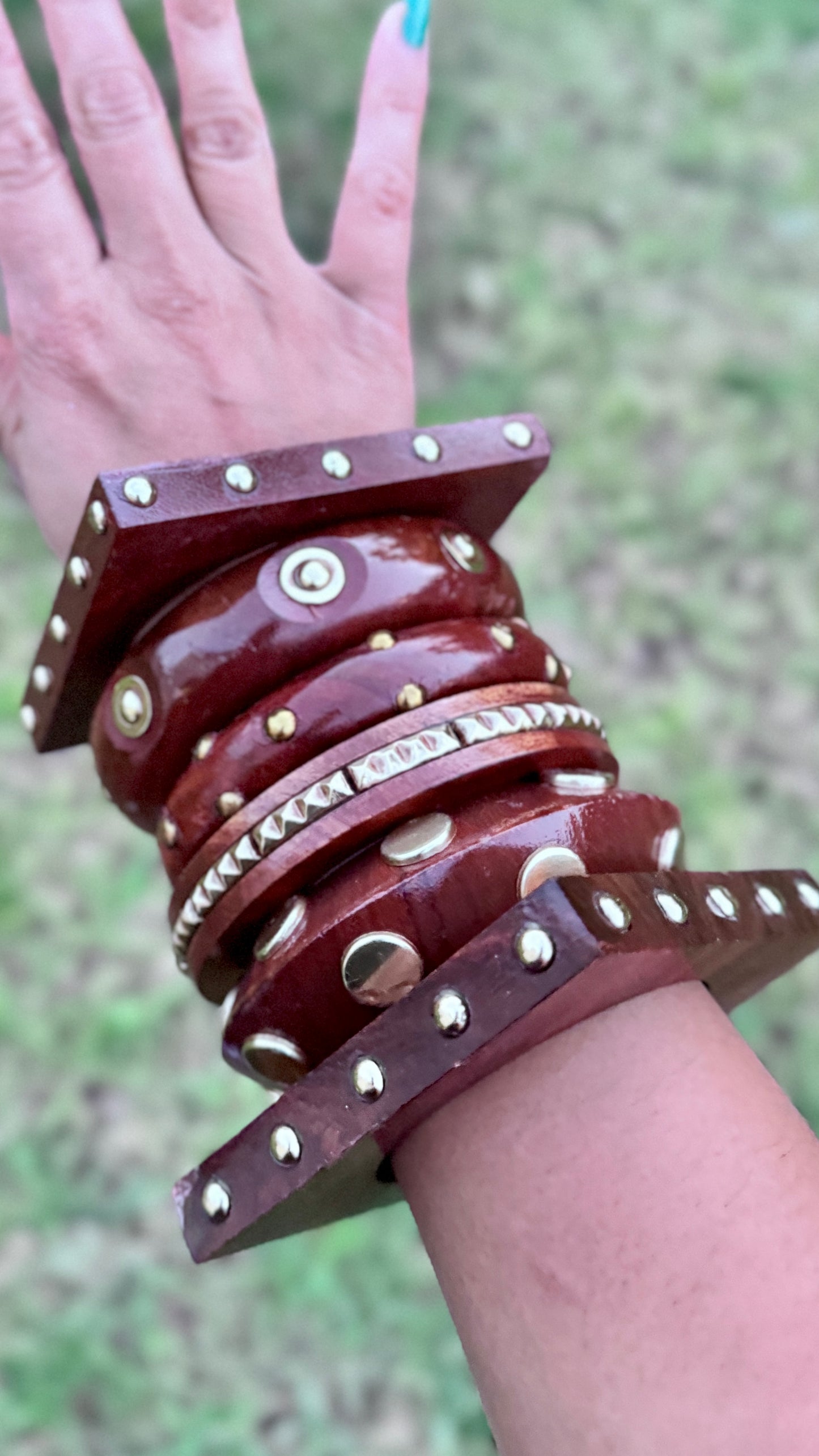 1. Assorted Wooden Stack