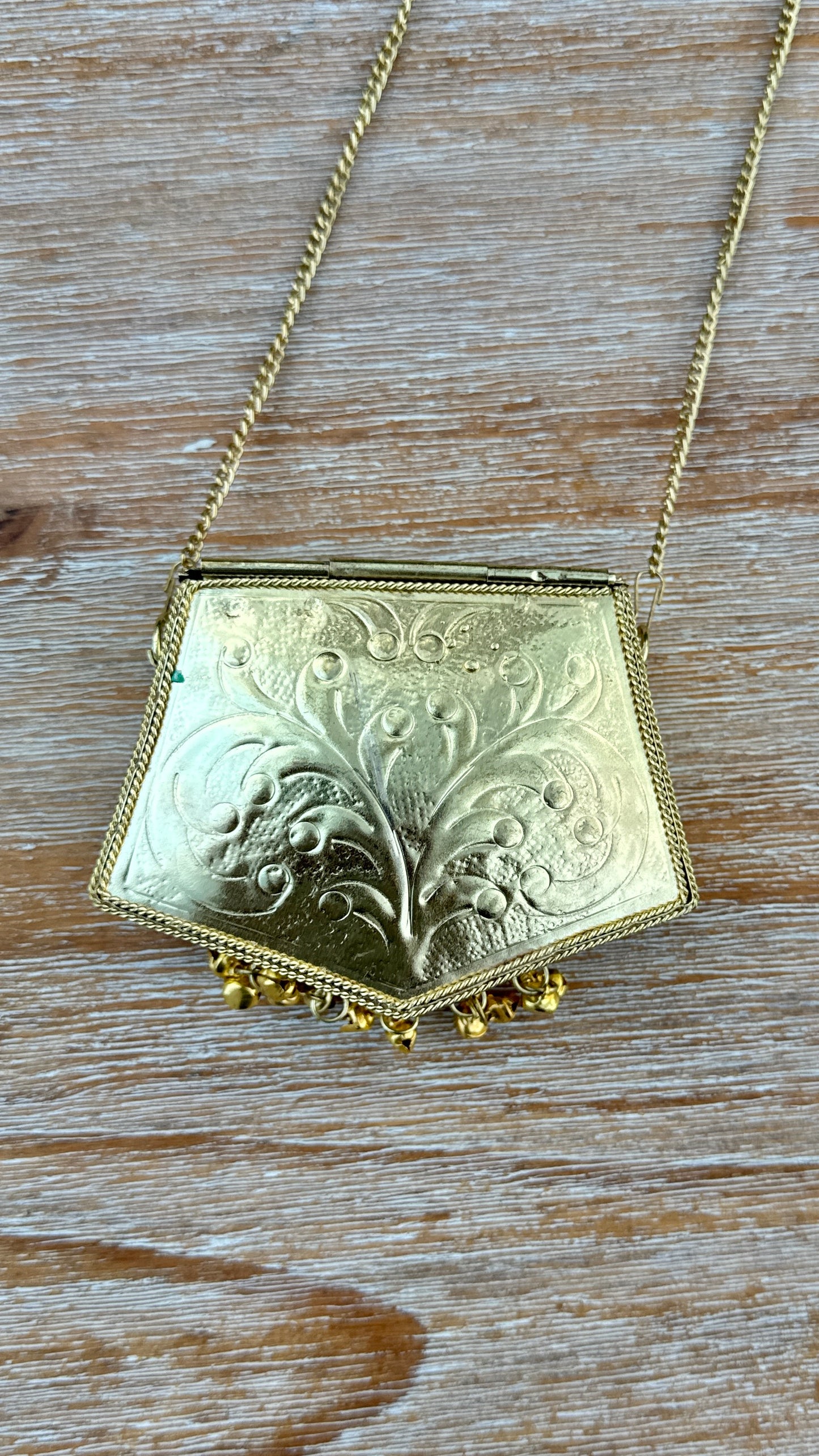 Golden Ghungroo Mini Bag