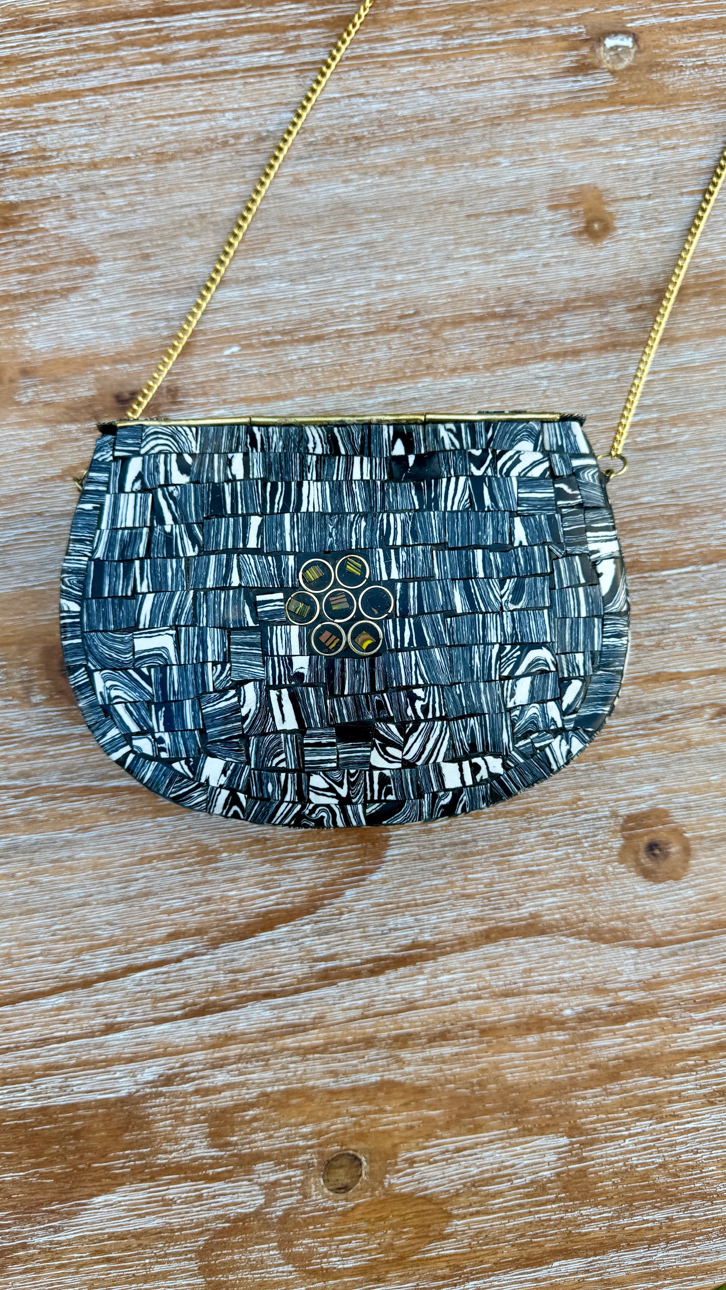 Onyx Mosaic Bag