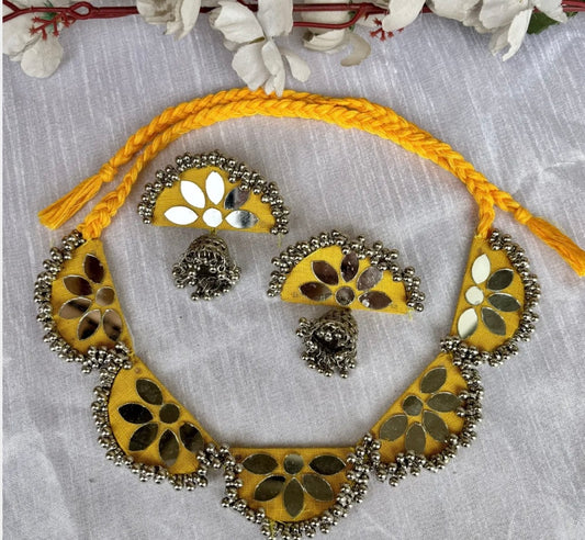C. Mirror Necklace Set