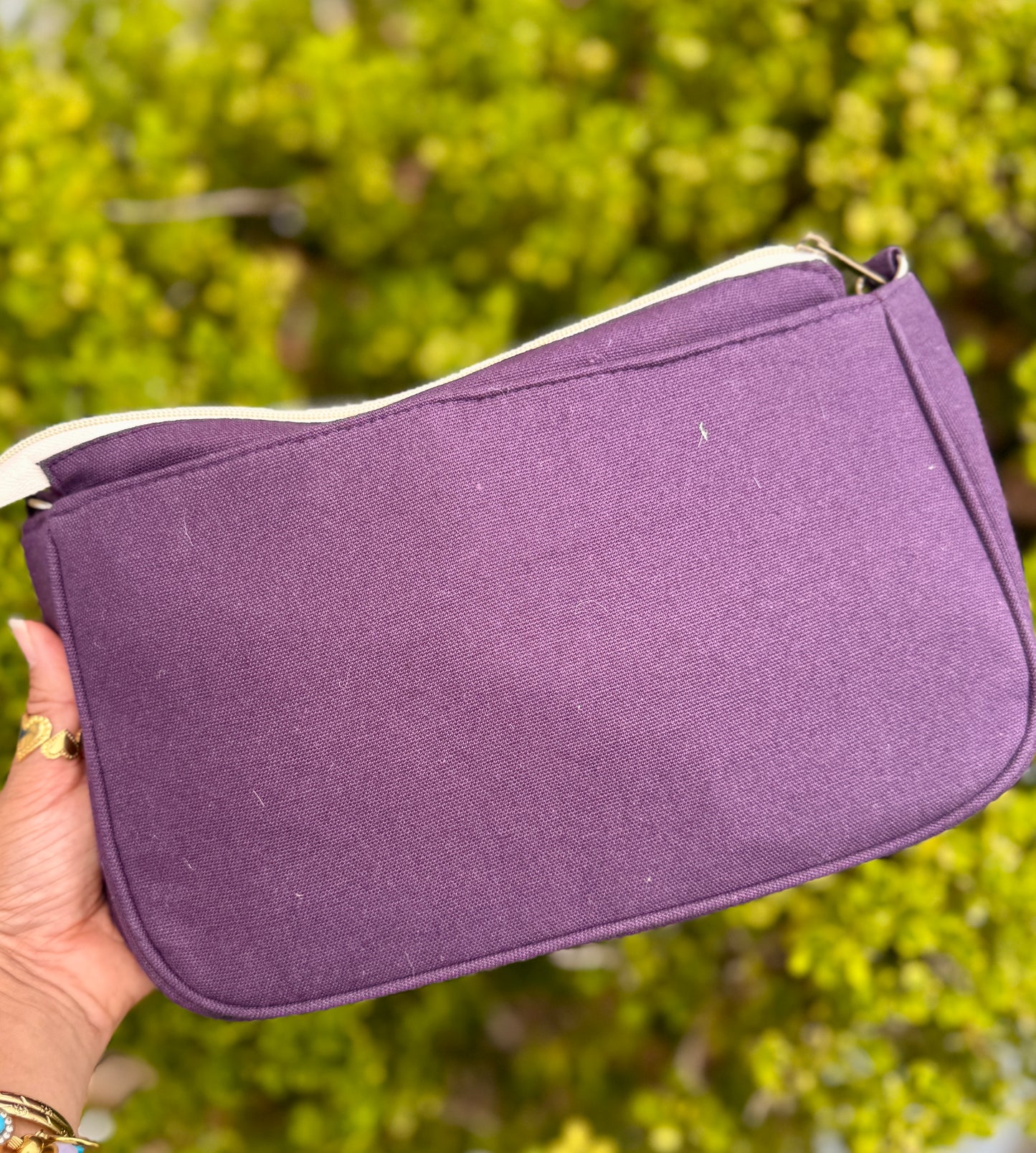 Purple Garden Crossbody