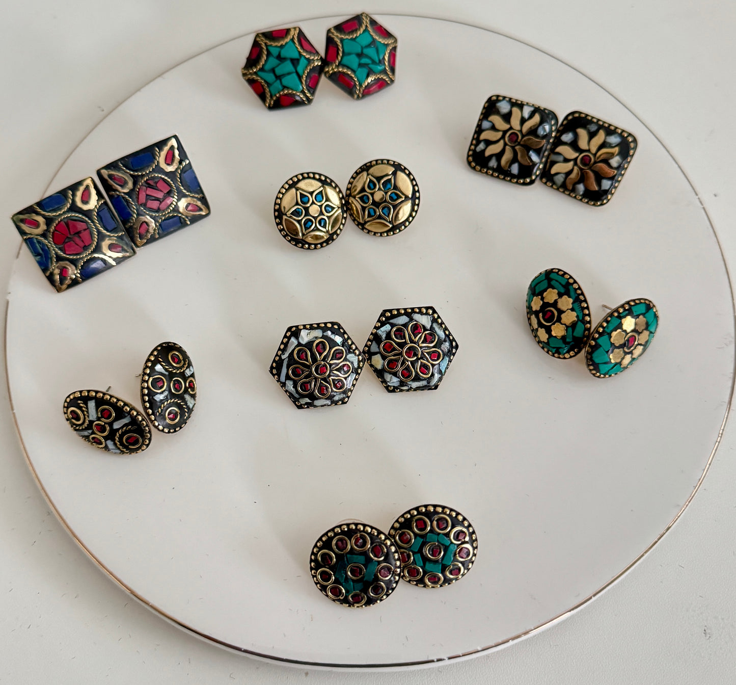 Mosaic Studs