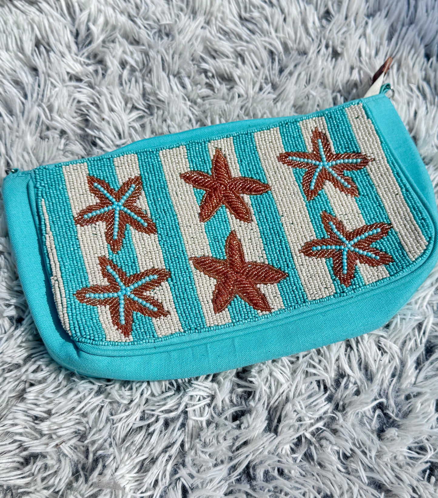1. Nautical Crossbody: Blue