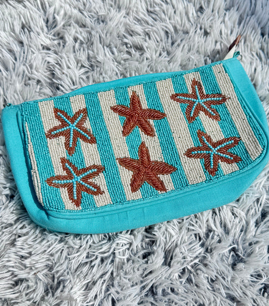 1. Nautical Crossbody: Blue