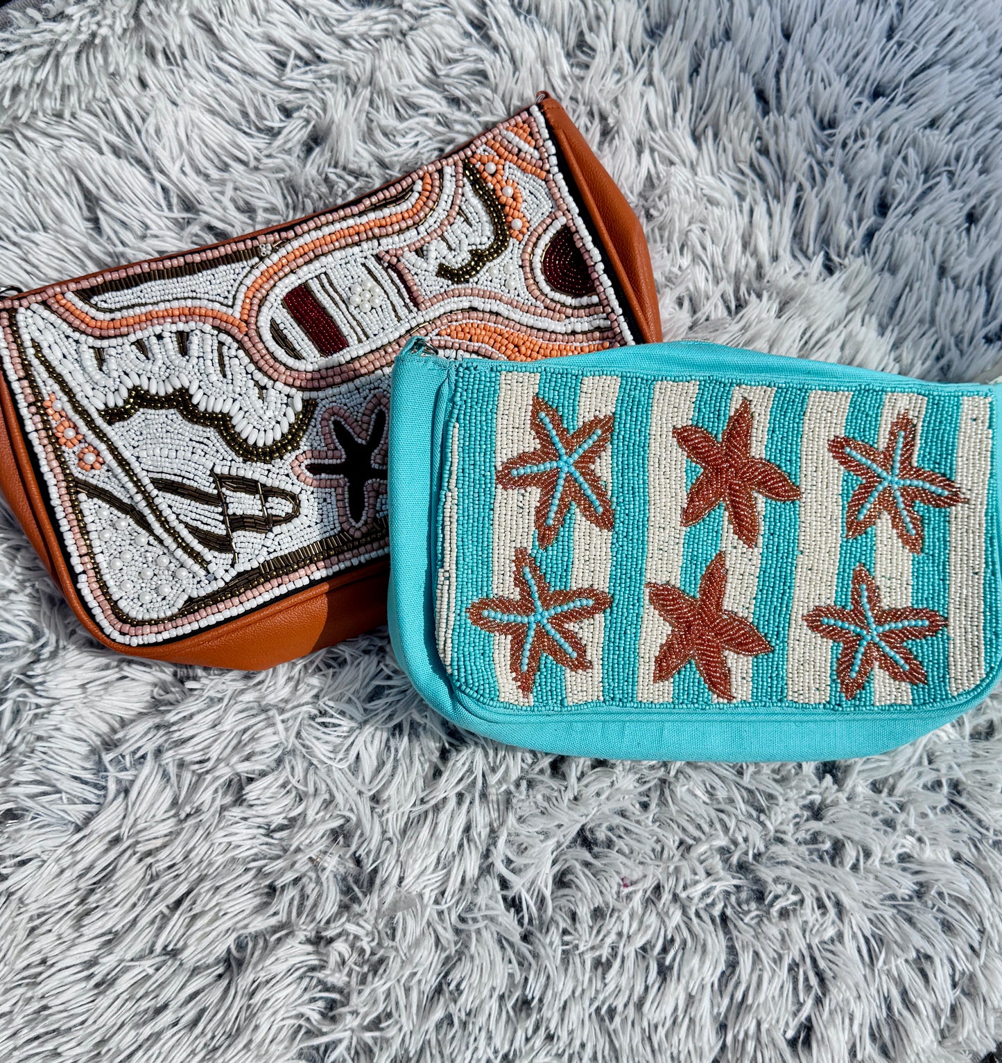 1. Nautical Crossbody: Blue
